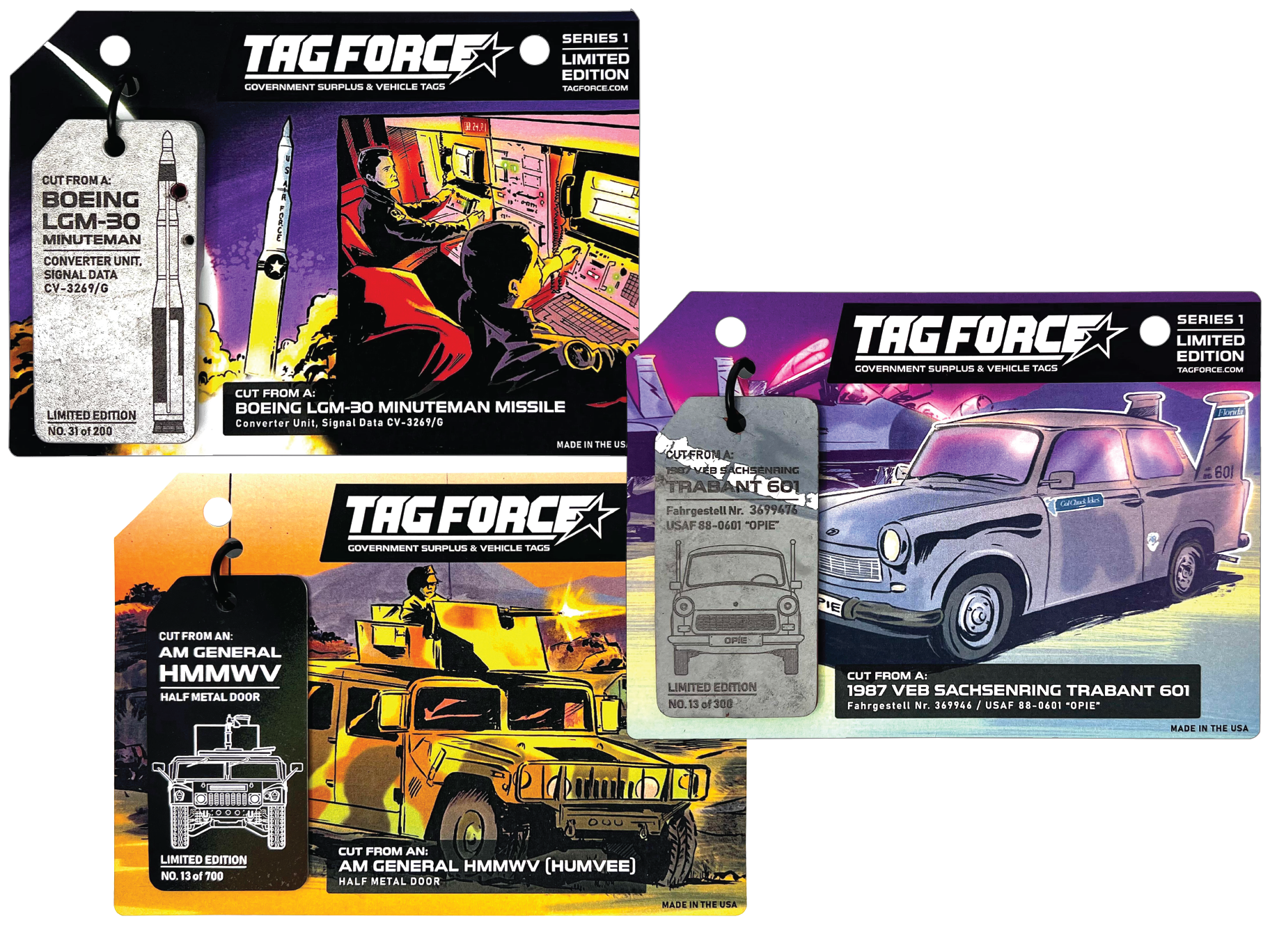 TAG FORCE SERIES 1 FULL SET